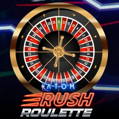 Live Rush Atom Roulette game cover